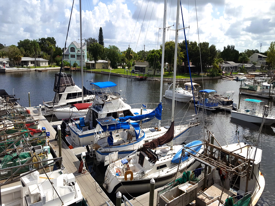 Wet Slips Boat Storage Hudson Marina Florida